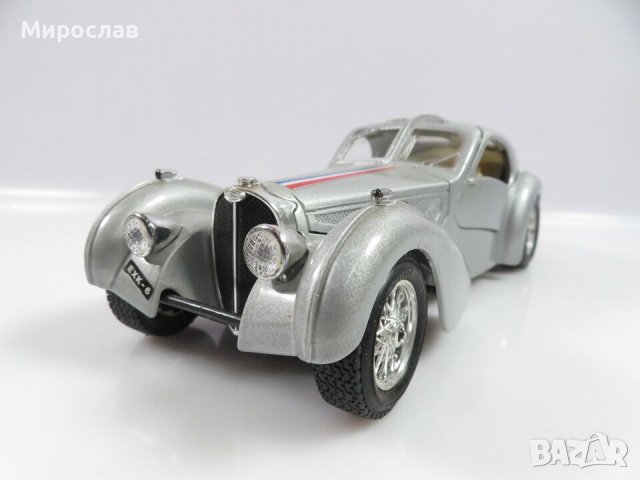1:24 Bburago Bugatti Atlantic ИГРАЧКА КОЛИЧКА МОДЕЛ, снимка 2 - Колекции - 44498526