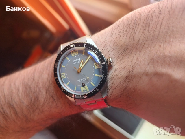 Oris sixty-five Deauville Blue, снимка 6 - Мъжки - 53223550