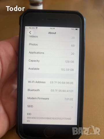 Продавам IPhone SE 128GB, снимка 5 - Apple iPhone - 55803487