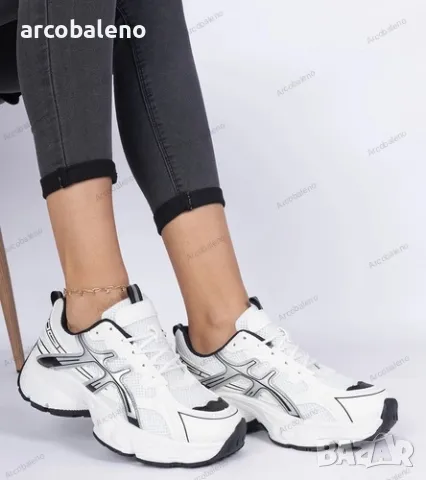 Дамски маратонки с масивна подметка Enos, 2цвята , снимка 4 - Маратонки - 49260638