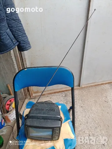 Стар портативен телевизор , работещ, снимка 7 - Други ценни предмети - 49517959