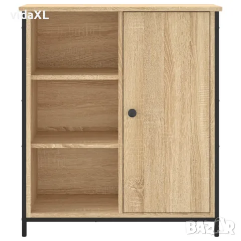 vidaXL Страничен шкаф, дъб сонома, 70x30x80 см, инженерно дърво, снимка 6 - Бюфети - 56148074