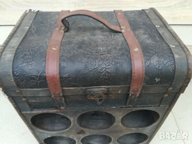 АНТИКА,КУТИЯ,САНДЪК С МЯСТО ЗА ВИНО 0206252001LCHERY, снимка 4 - Антикварни и старинни предмети - 50525206