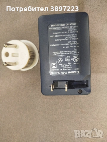  Зарядно устройство за батерии Canon CB-2LVE, снимка 2 - Батерии, зарядни - 53327169