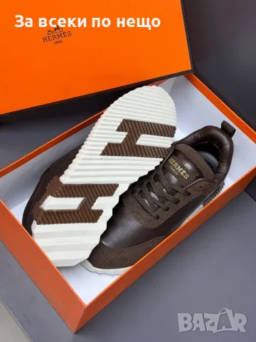 Hermes Мъжки Маратонки👟Мъжки Спортни Обувки Хермес - Различни Цветове Код E139, снимка 3 - Маратонки - 55799810
