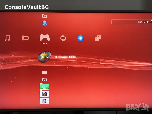 (Хакнат) PlayStation 3 Slim 320GB - 5000игри, снимка 2 - PlayStation конзоли - 55942031