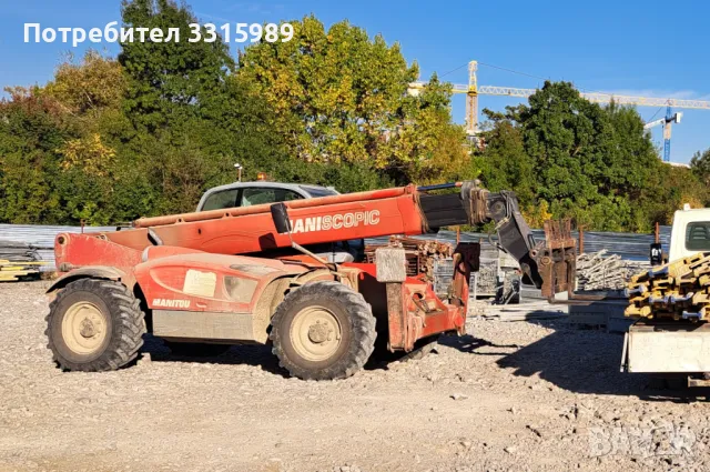 ЗА ЧАСТИ - Камион - DAF X240 с кран и Маниту Manitou MT1840, снимка 7 - Индустриална техника - 48985481