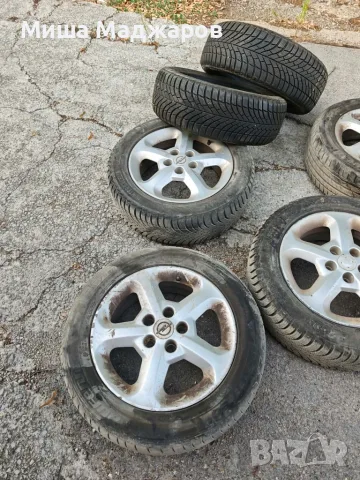 Продавам Джанти и гуми за Опел зафира