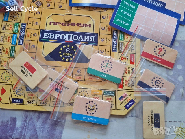 ✅НАСТОЛНО ИГРА - ЕВРОПОЛИЯ ПРЕМИУМ❗, снимка 4 - Настолни игри - 53646279