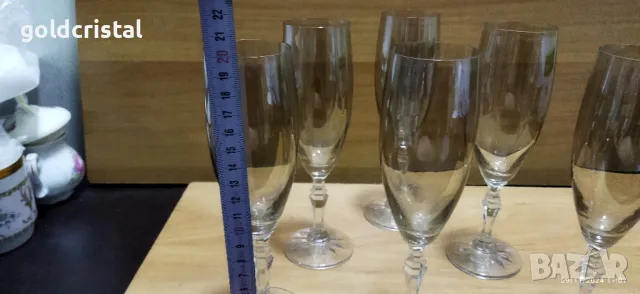 ретро кристални чаши , снимка 3 - Антикварни и старинни предмети - 47909057