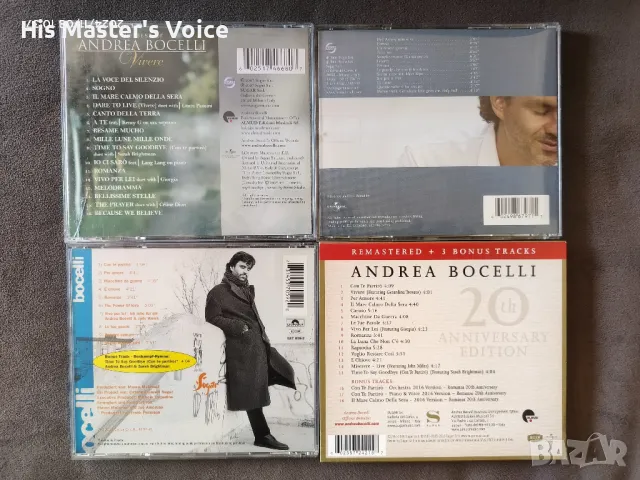 Andrea Bocelli  CD, снимка 4 - CD дискове - 48321455