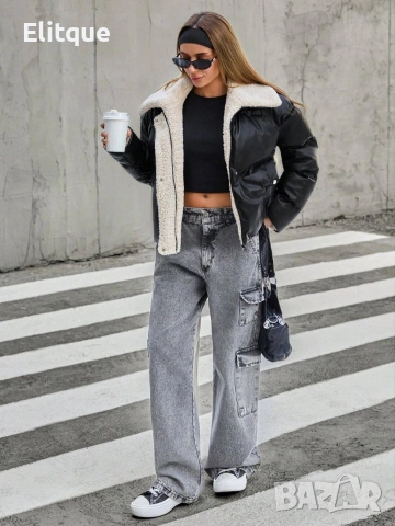 кожено яке , снимка 2 - Якета - 52942197