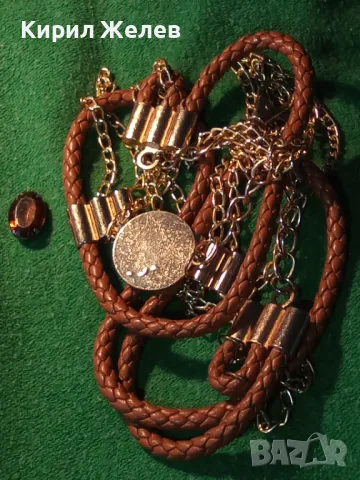 МОДЕН АКСЕСОАР / ДРЪЖКА За ЧАНТА Или ДРУГО от ЕКО КОЖА и ЗЛАТИСТИ ВЕРИЖКИ 47331, снимка 13 - Чанти - 47210738