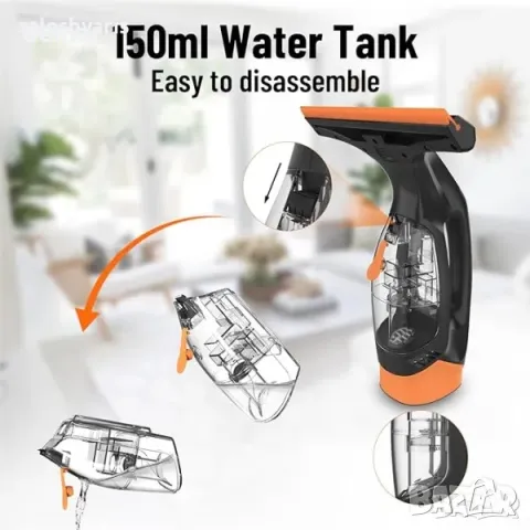 DOVAMAN WC01A уред за почистване на прозорци, снимка 3 - Други стоки за дома - 49823706