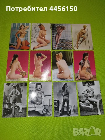 Еротични снимки тип картички, снимка 2 - Колекции - 53700159