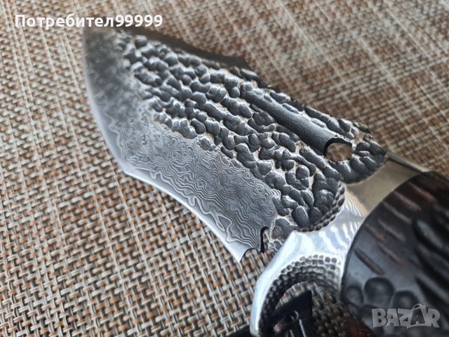 Нож от дамаска стомана , снимка 3 - Ножове - 41839627