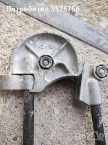 Ръчен тръбогип,2 броя за 14 ММ.