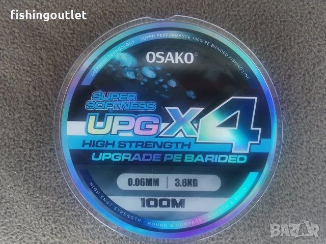 Плетено влакно 0.06мм за лайт и ултралайт риболов, снимка 2 - Такъми - 35918184