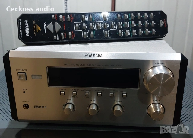 Стерео ресивър YAMAHA RX-E400 с дистанционно 