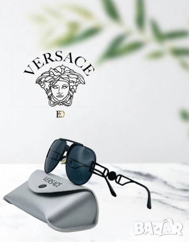 очила с калъф, кутия и ув защита versace, снимка 5 - Слънчеви и диоптрични очила - 51443151