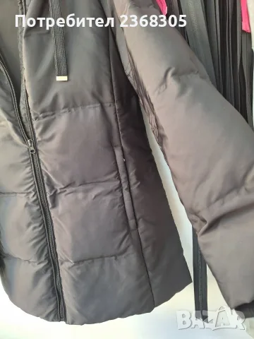 Дамско пухено яке гъши пух ZARA, снимка 3 - Якета - 56213906