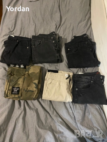 Мъжки накъсани дънки/Карго панталони