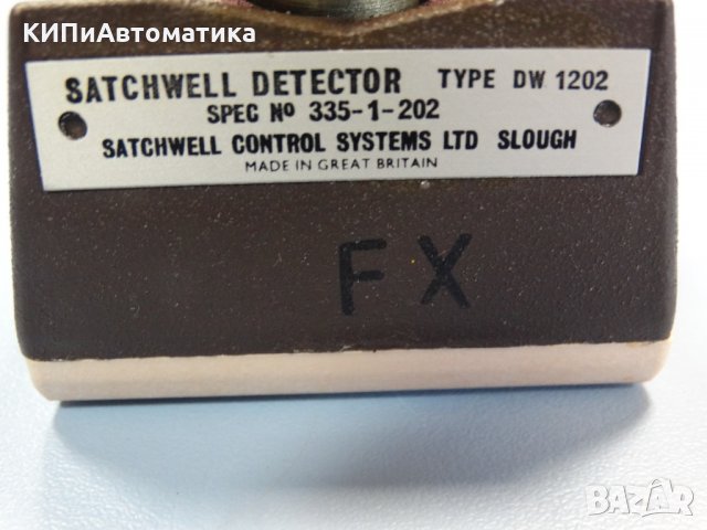 термосонда Satchwell Detector DW 1202, снимка 4 - Резервни части за машини - 34514430