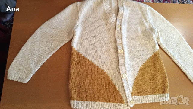 Вълнена мъжка жилетка