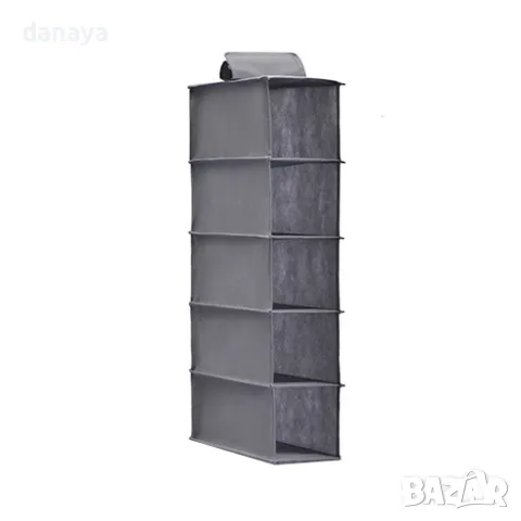 5667 Висящ органайзер за гардероб, 3 размера, снимка 3 - Органайзери - 49056226