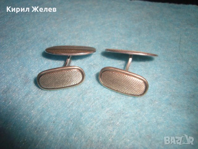 СТАРИННИ СРЕБЪРНИ БУТОНЕЛИ СРЕБРО 835 ГЕРМАНИЯ КОПЧЕТА за РЪКАВЕЛИ АРТ ДЕКО ВИНТИДЖ АКСЕСОАР 26260, снимка 11 - Антикварни и старинни предмети - 34634602