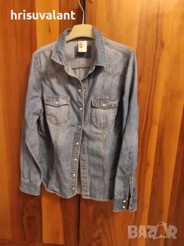 Дънкова риза , снимка 1