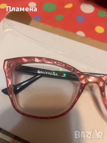 Рамки да очила salivio розови с брокат , снимка 4 - Слънчеви и диоптрични очила - 52392626