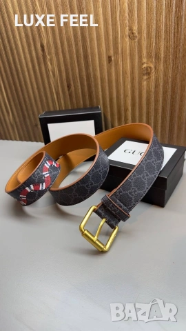 Gucci ⚜️ Естествена Кожа , снимка 6 - Колани - 53667331