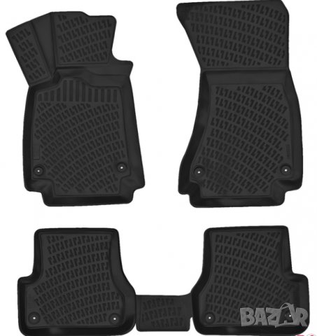 Гумени стелки RizLine за Audi A6 12-18, снимка 1