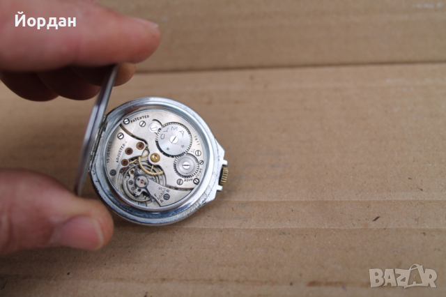 Джобен швейцарски часовник ''CYMA'', снимка 7 - Антикварни и старинни предмети - 44558829