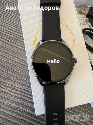 Смарт слим часовник, снимка 6 - Мъжки - 52772450