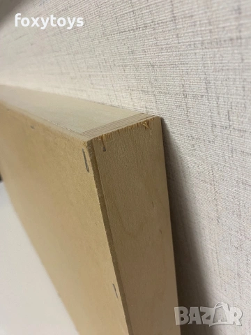 Дефектна дървена етажерка за колички, рафт, 80 отделения, хоризонтален, снимка 18 - Коли, камиони, мотори, писти - 53750305