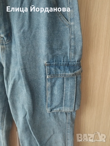 Големи дамски карго дънки, снимка 2 - Дънки - 52350710