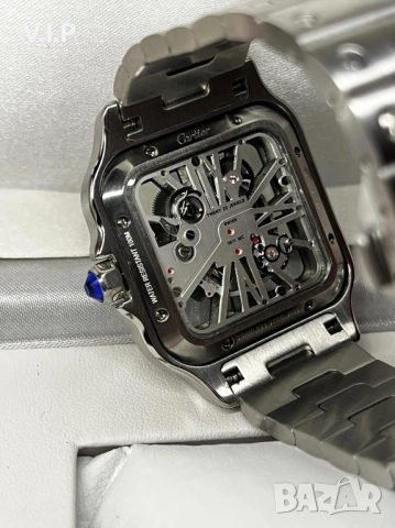 Часовник Cartier Skeleton, снимка 3 - Мъжки - 52877261