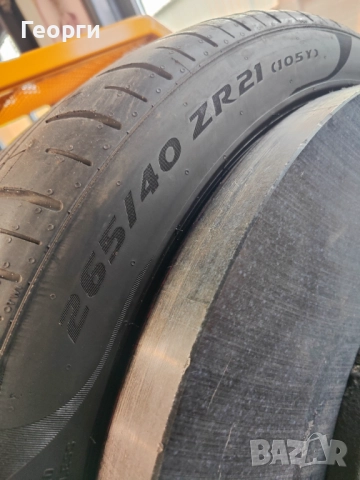 4бр.летни гуми 295/35/21-265/40/21 Pirelli спорт пакет, снимка 10 - Гуми и джанти - 52464481