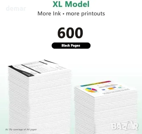 Два черни мастилени патрона LIFOR PG-540XL за Canon Pixma, снимка 4 - Консумативи за принтери - 55955486