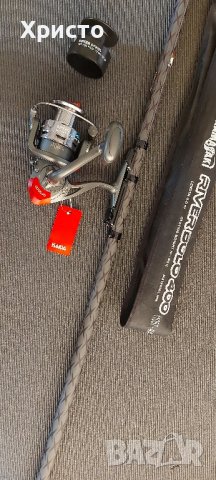 Чисто нова 4м. болонеза kamazaki ,акция 10-30гр + макара kaida и 150м влакно ,въдица риболов такъм, снимка 4 - Въдици - 42453756