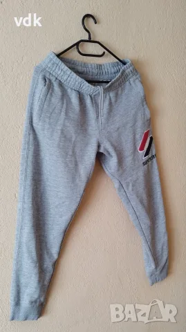 100% Оригинално ватирано мъжко спортно долнище SUPERDRY! , снимка 2 - Спортни дрехи, екипи - 56227462