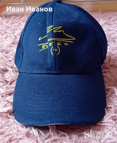 Чисто нова оригинална шапка на Диего Марадона с автограф, снимка 2 - Футбол - 50437354