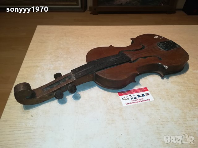 ПОРЪЧАНА-цигулка антика за стена в заведение 1809212103