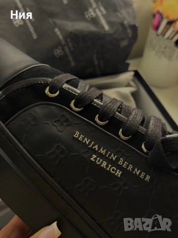 Мъжки обувки - Benjamin Berner, снимка 4 - Спортно елегантни обувки - 52552451