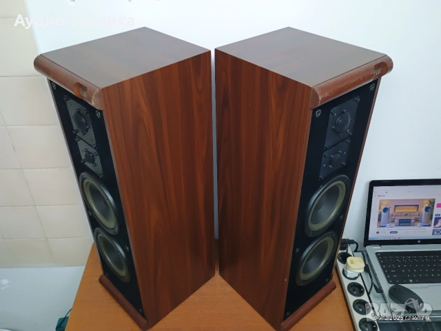 Трилентови тонколони ELAC EL 100 с впечатляващ звук. Изпращам видео. , снимка 13 - Тонколони - 52654849