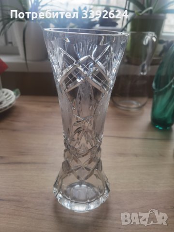 Кристална ваза, снимка 1 - Вази - 39620148