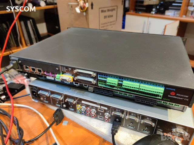 Polycom SoundStructure C12, снимка 2 - Друга електроника - 52298932
