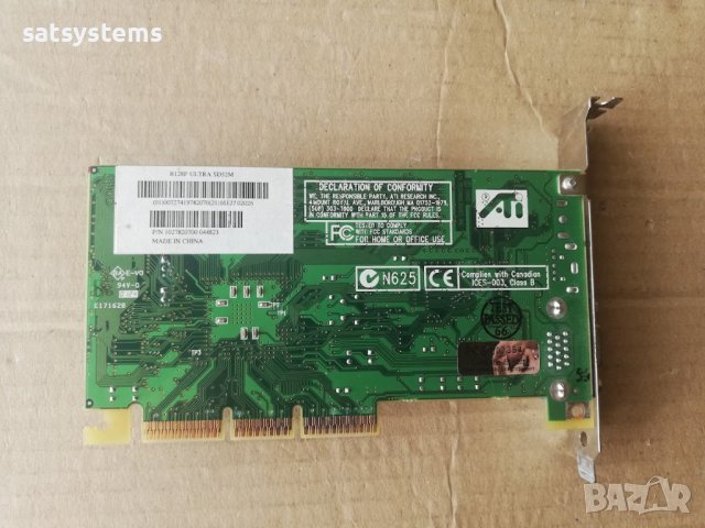 Видео карта ATi Rage128 Pro Ultra 32MB SDR 64bit AGP, снимка 9 - Видеокарти - 40969940